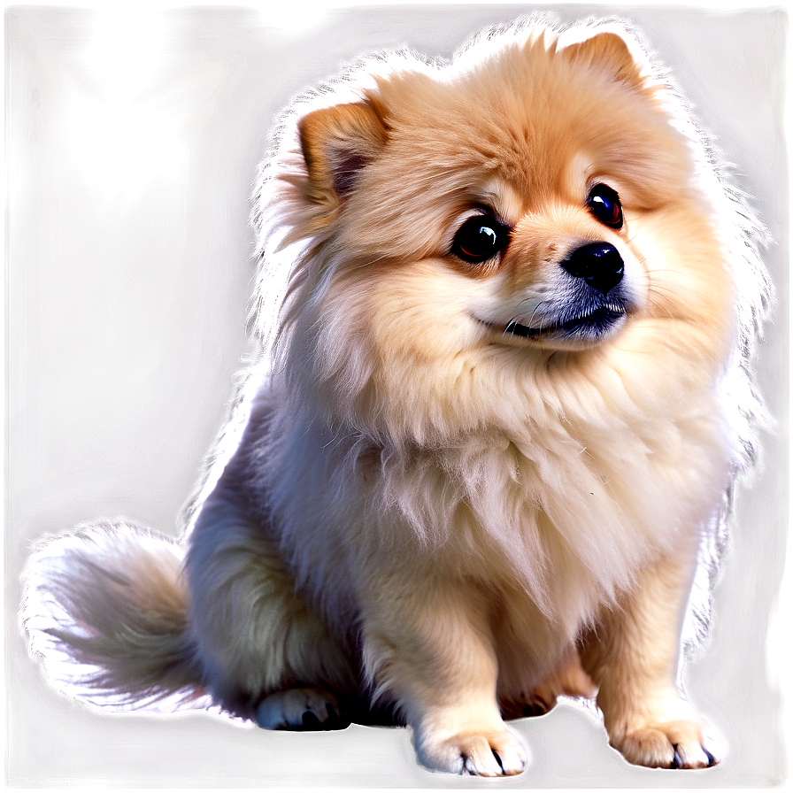 Fluffy Dog Transparent Png Pbf33 PNG Image