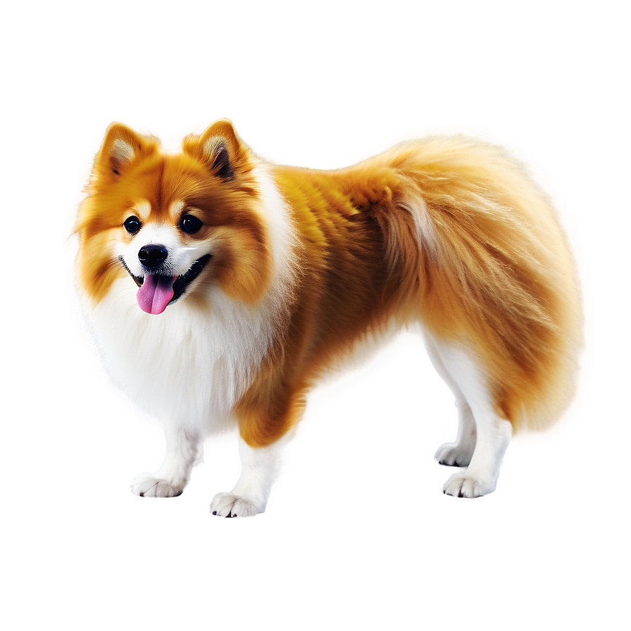 Fluffy Dog Transparent Png Run PNG Image