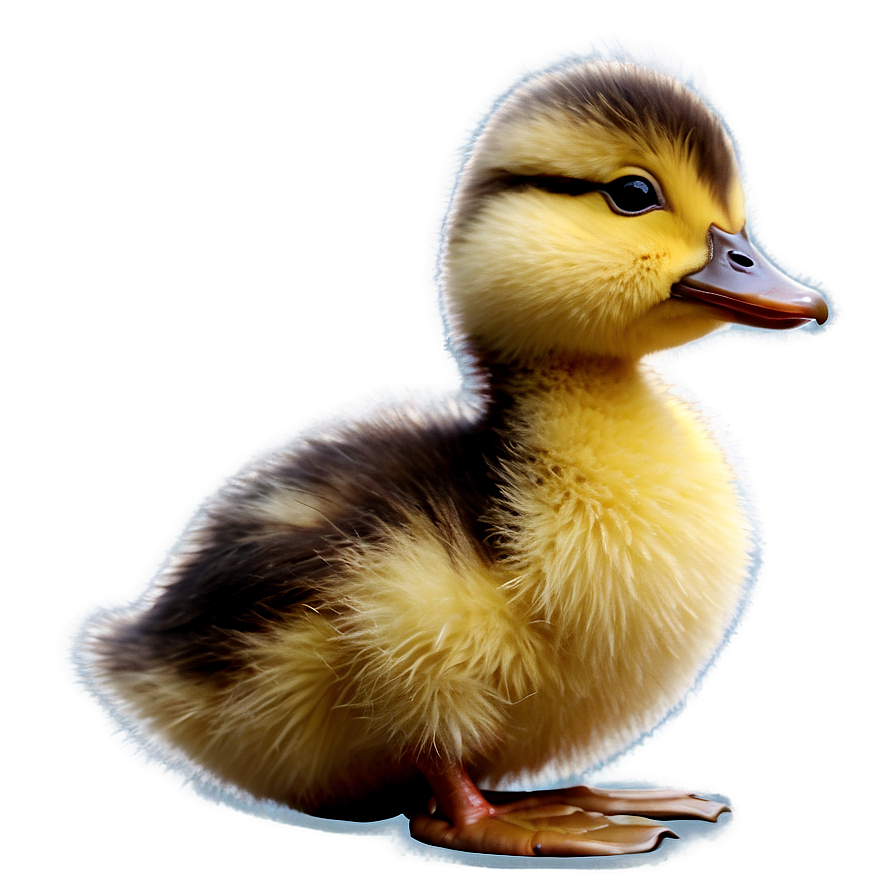 Fluffy Duck Chick Png 05032024 PNG Image