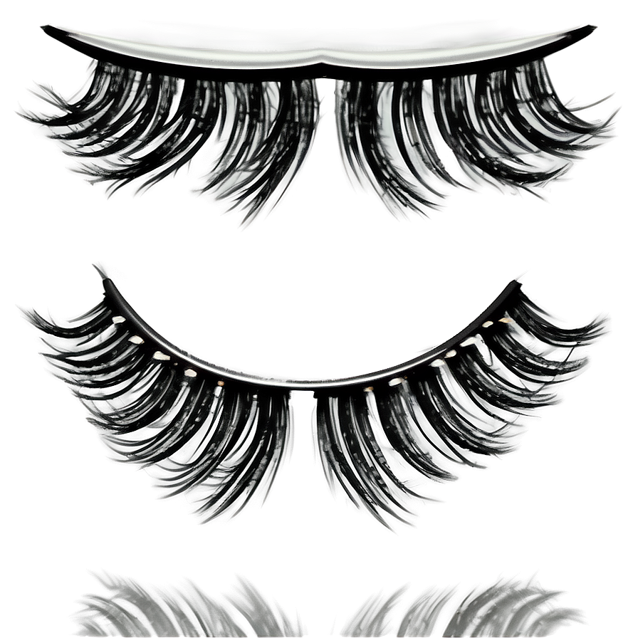 Fluffy Faux Mink Lashes Png Hcb PNG Image