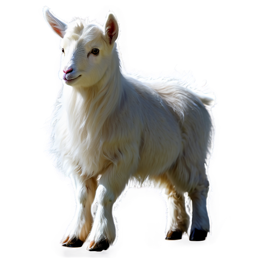 Fluffy Goat Png 05232024 PNG Image