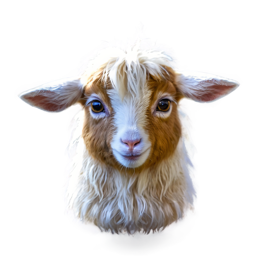 Fluffy Goat Png Ues PNG Image