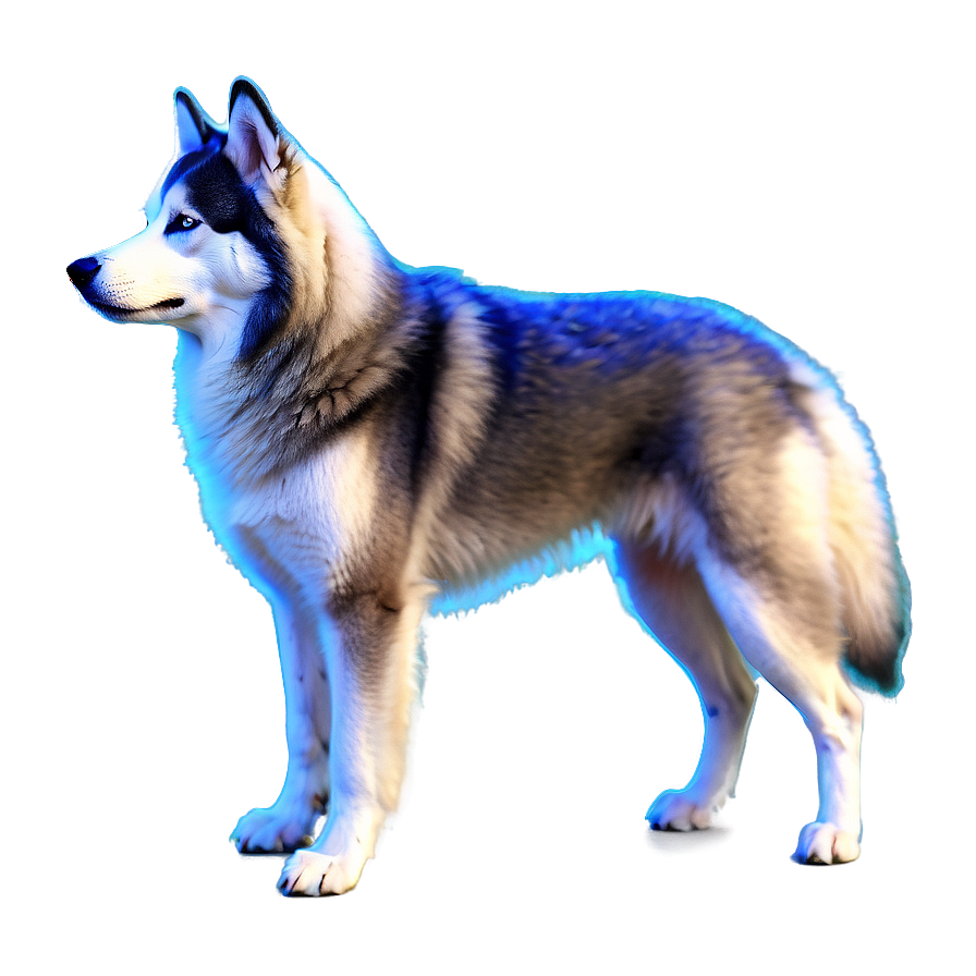 Fluffy Husky Dog Png Vli28 PNG Image