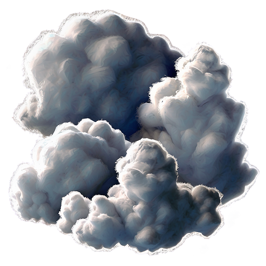 Fluffy Nimbus Clouds Png 20 PNG Image