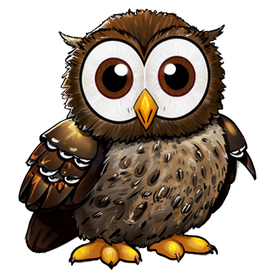 Fluffy Owl Png 41 PNG Image