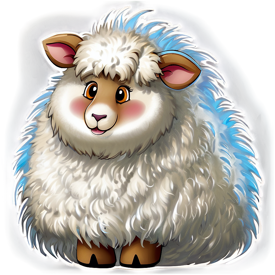 Fluffy Sheep Png 5 PNG Image