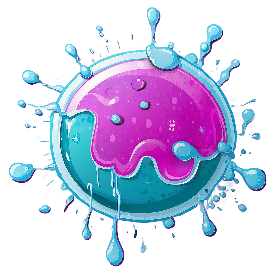 Fluffy Slime Fun Png Uki PNG Image