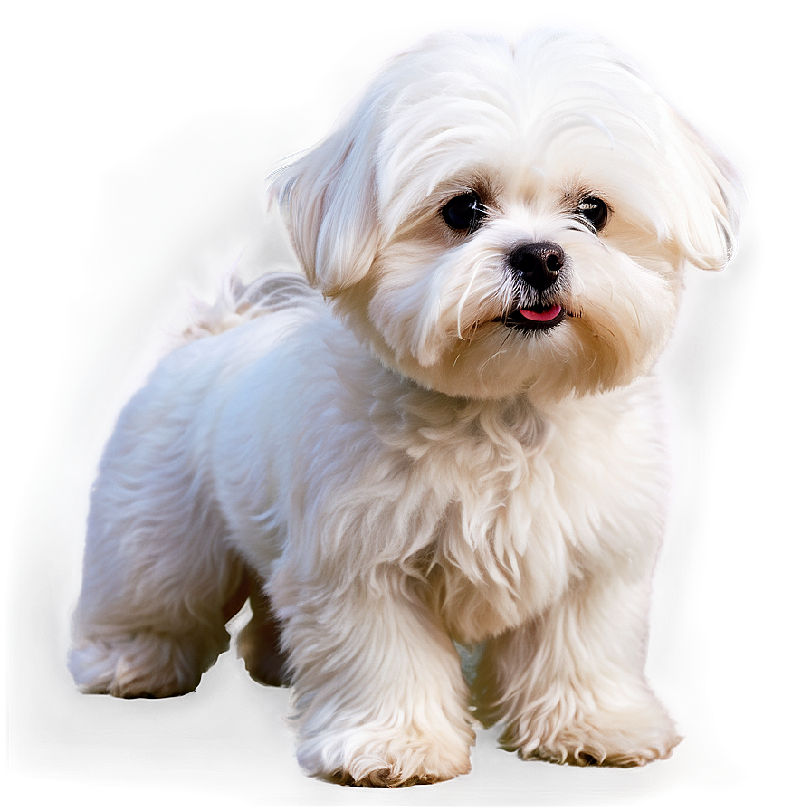 Fluffy White Maltese Png 97 PNG Image