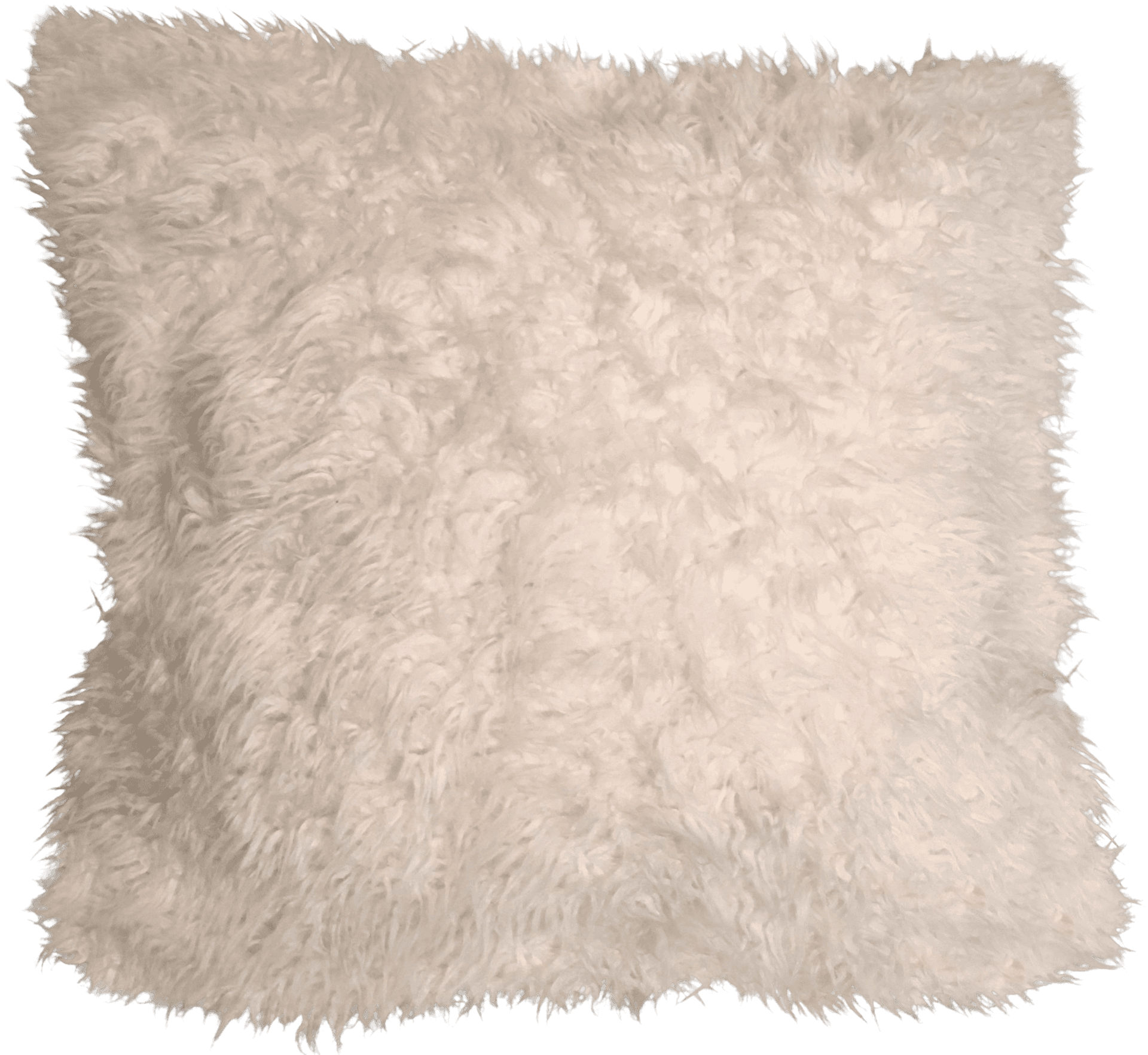 Fluffy White Pillow Texture PNG Image