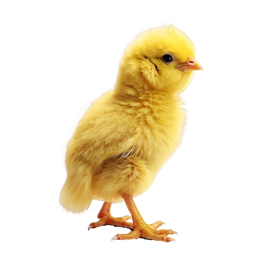 Fluffy Yellow Chick Png 05242024 PNG Image