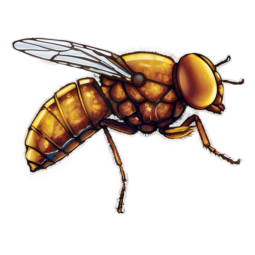 Fly In Amber Transparent Png 05242024 PNG Image