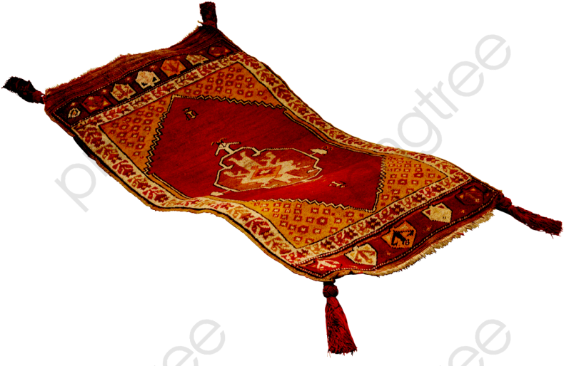 Flying Carpet Graphic PNG Image