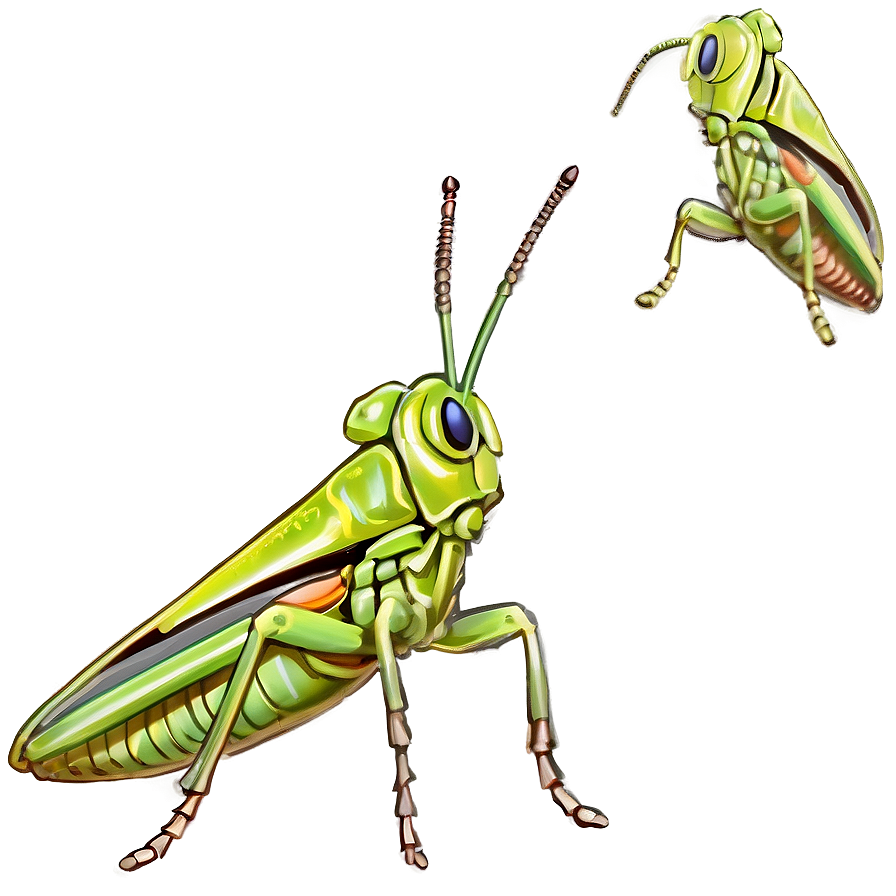 Flying Grasshopper Png Xgo PNG Image