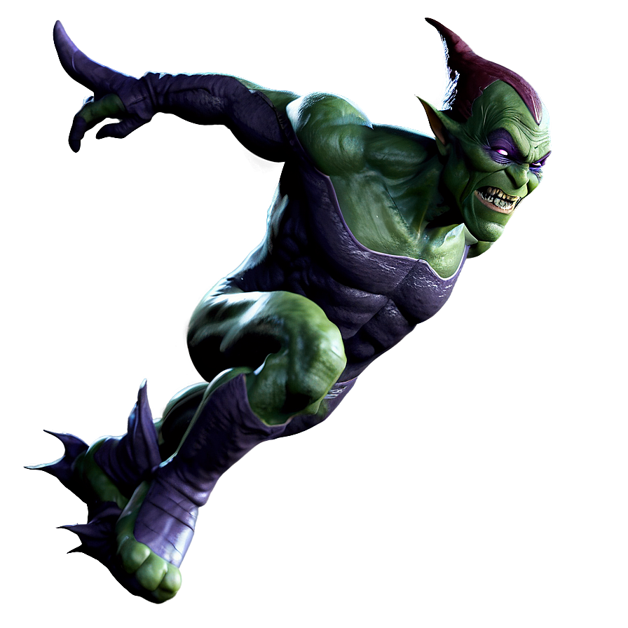 Flying Green Goblin Png 69 PNG Image