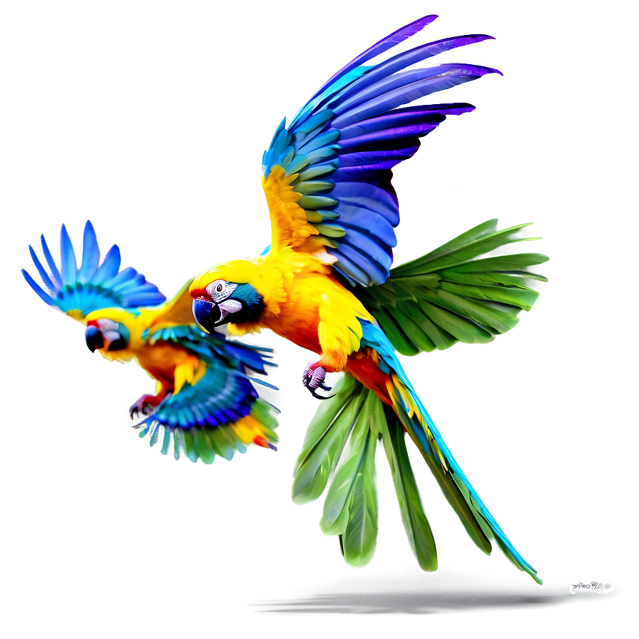 Flying Parrot Png Rfb PNG Image