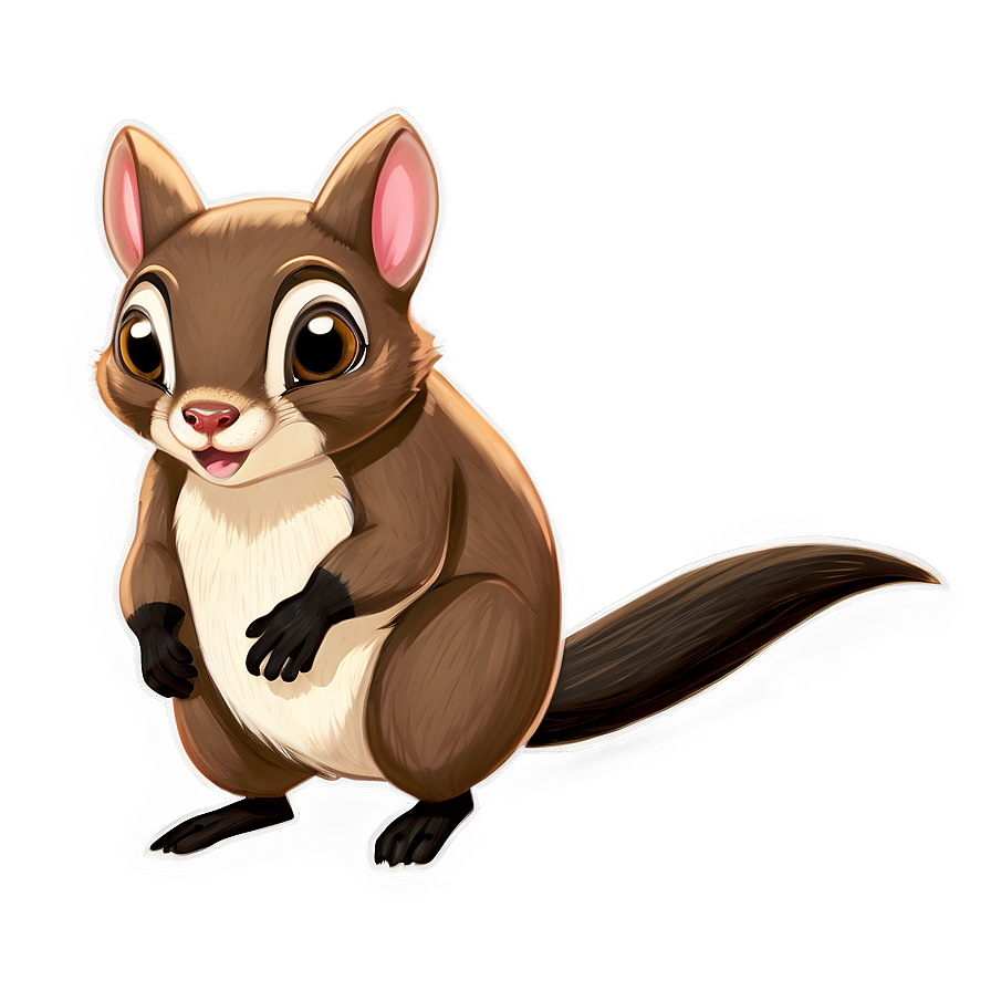 Flying Squirrel Character Png 32 PNG Image