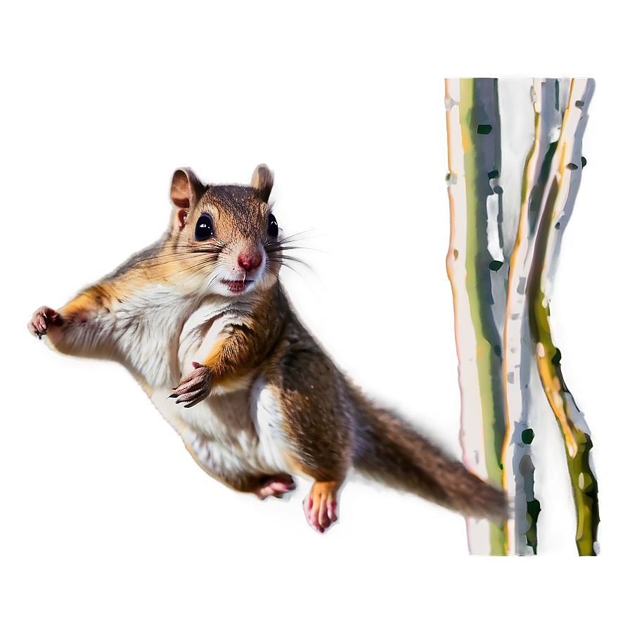 Flying Squirrel In Action Png Dlq89 PNG Image