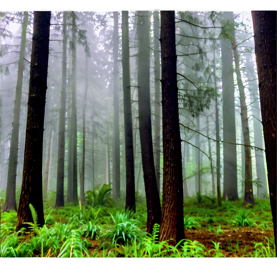 Foggy Forest Smoke Png Ave93 PNG Image