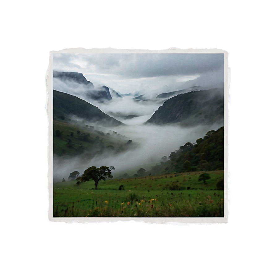 Foggy Valley Png Xxb PNG Image