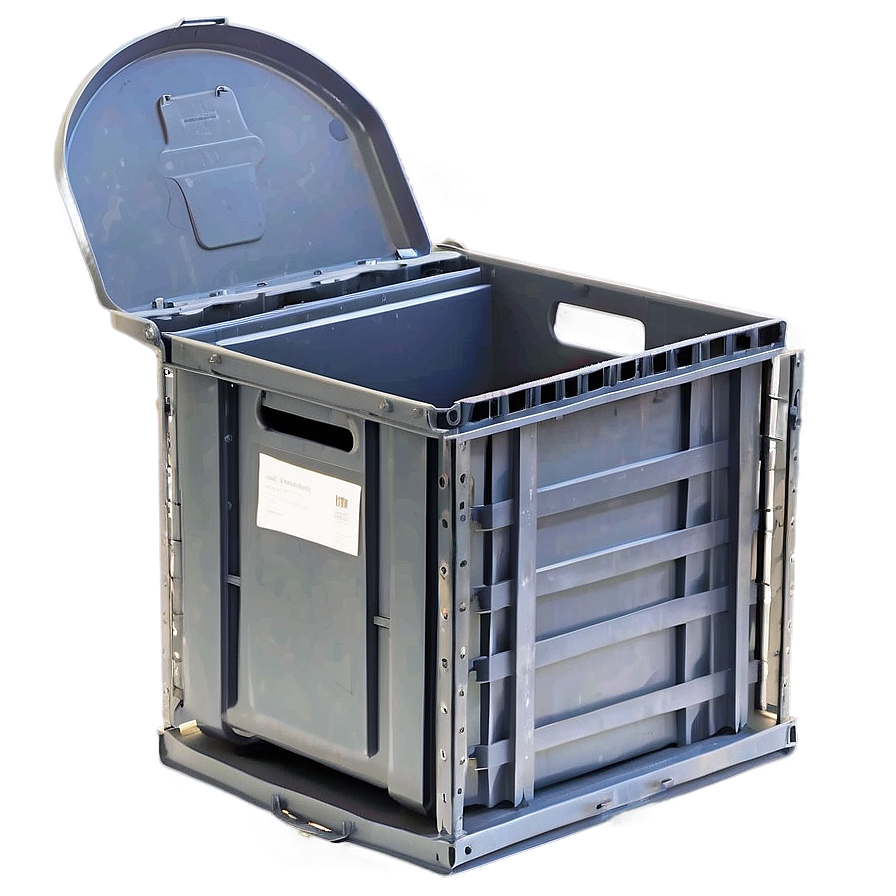 Foldable Bin Portable Png 06242024 PNG Image