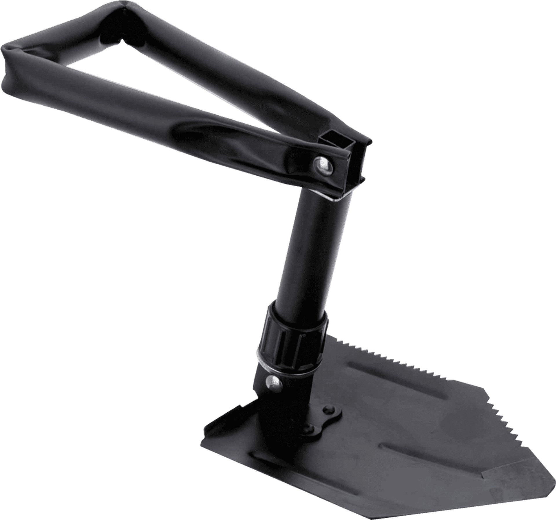 Foldable Camping Shovel Tool PNG Image