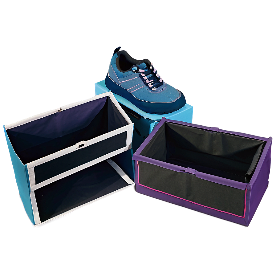 Foldable Shoe Box Storage Png Vsl31 PNG Image