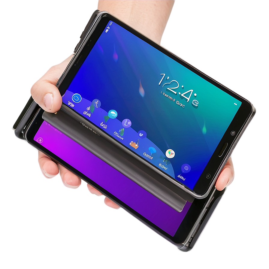 Foldable Smartphone Screen Png Gtg71 PNG Image