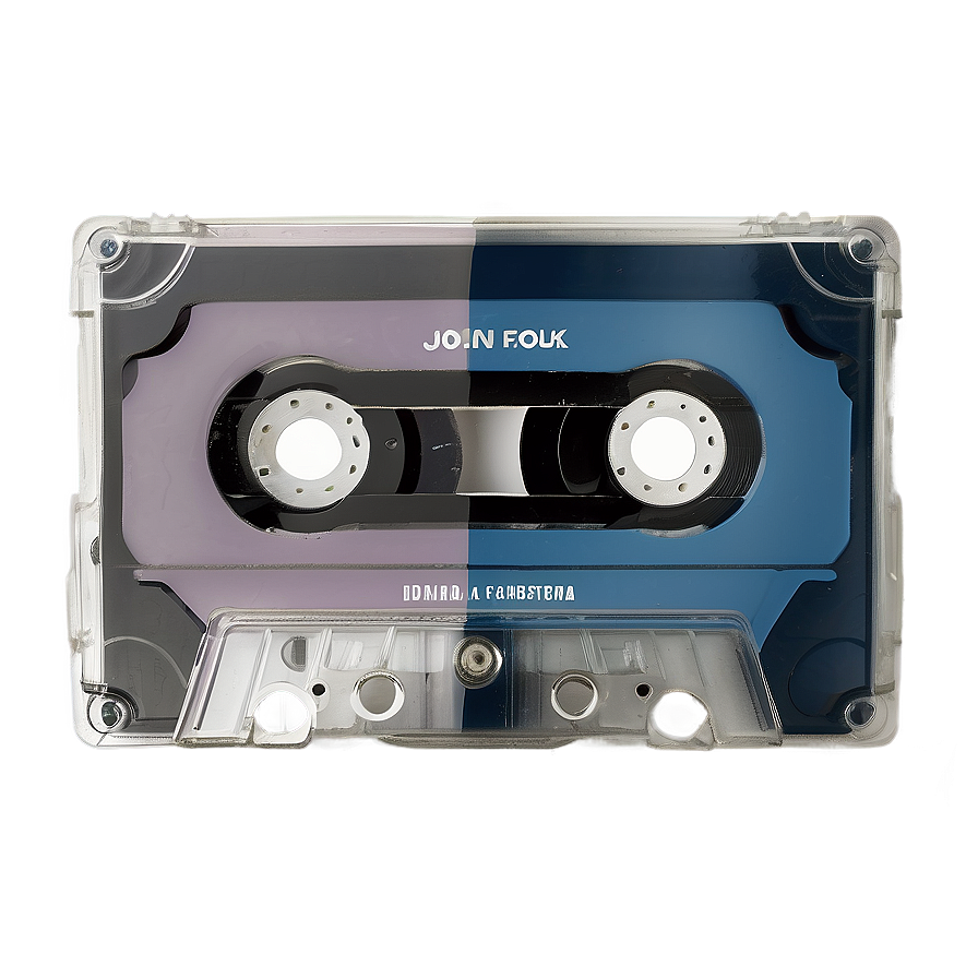 Folk Music Cassette Tape Png Ilk16 PNG Image