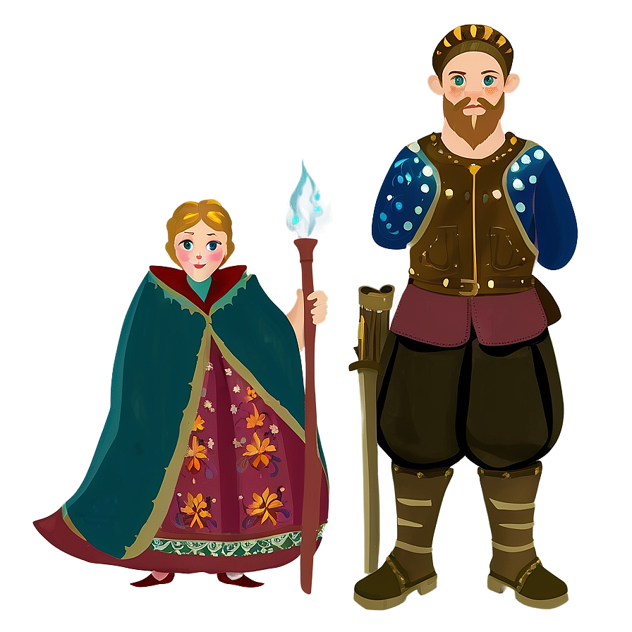 Folk Tales Characters Png Onl PNG Image