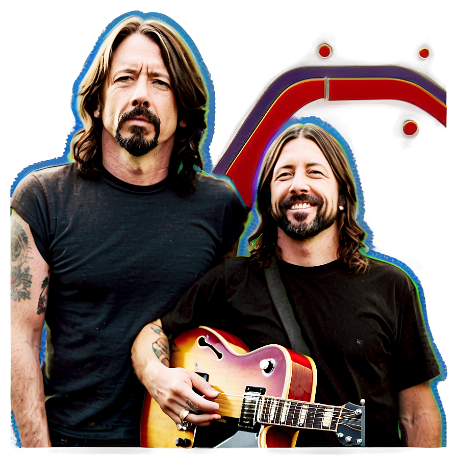 Foo Fighters Live Concert Png Qec PNG Image