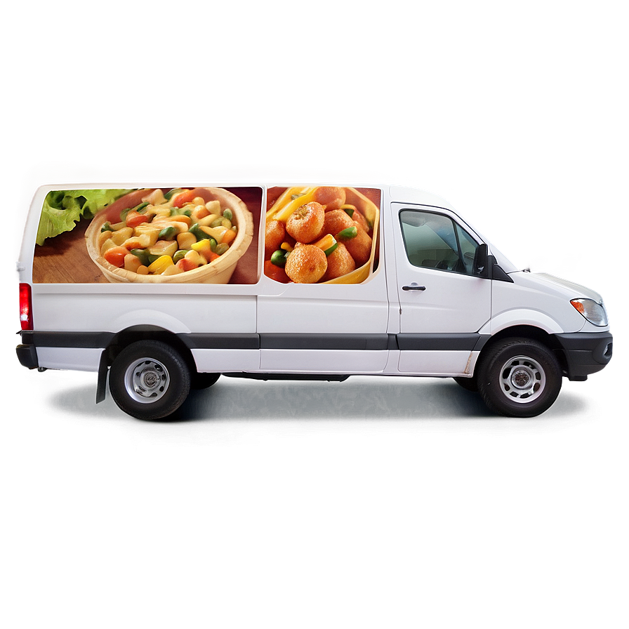 Food Delivery Van Png Bsp PNG Image