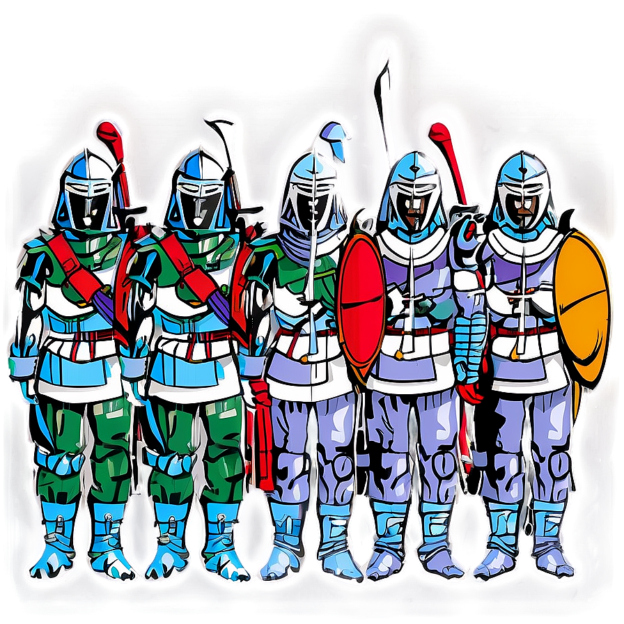 Foot Clan Soldiers Png 05252024 PNG Image