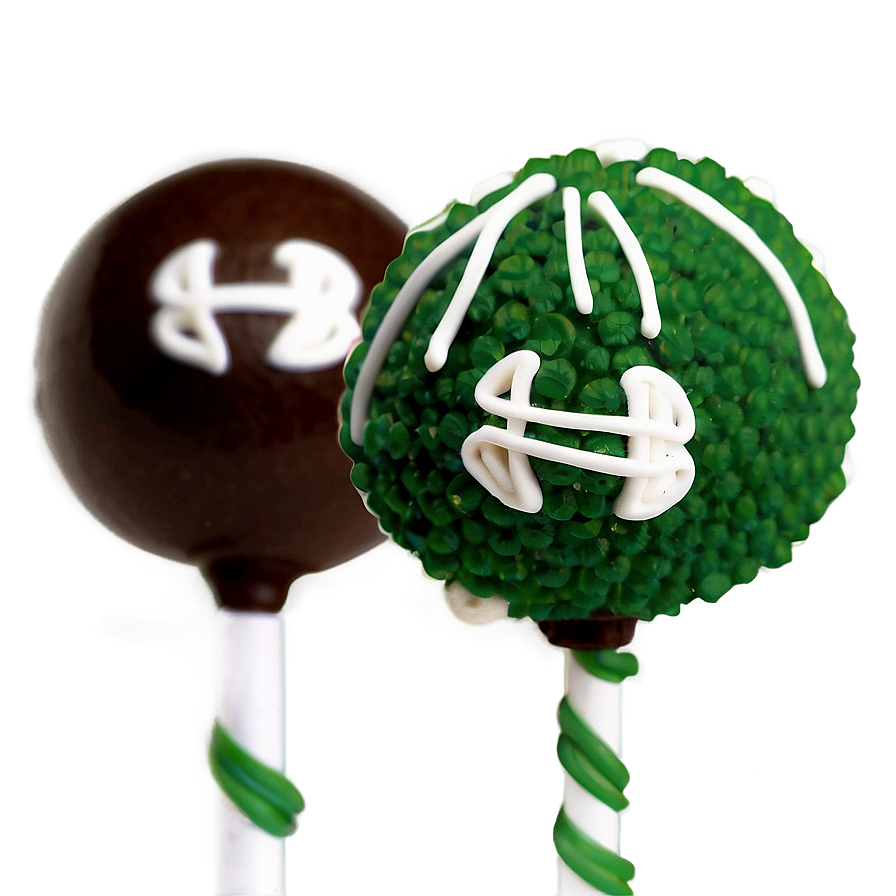 Football Cake Pops Png 06272024 PNG Image