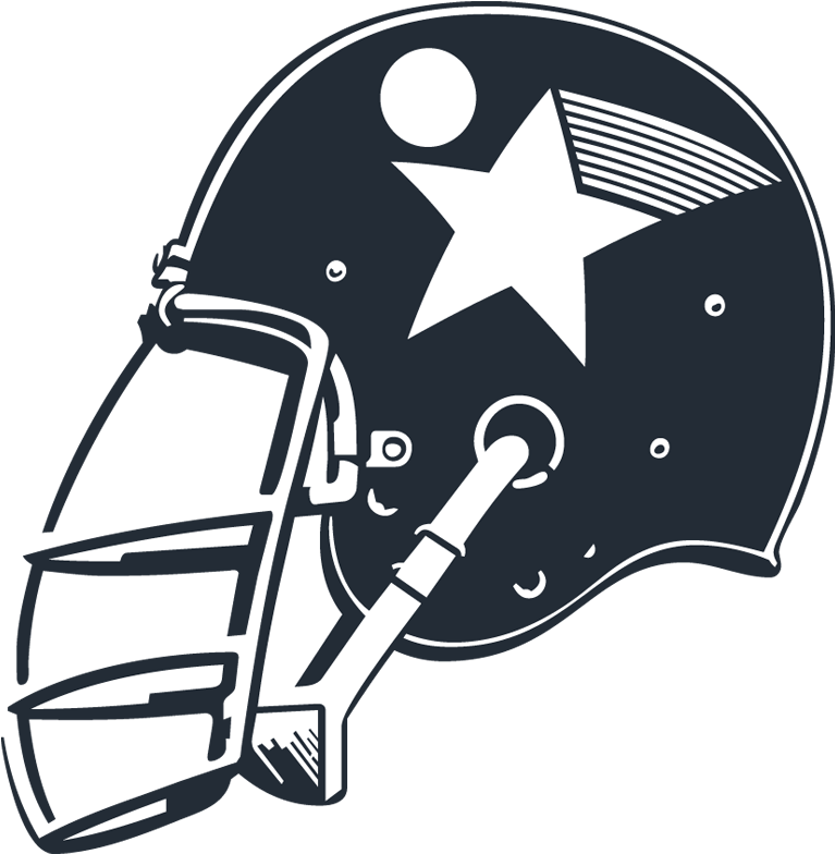 Football Helmet Vector Illustration PNG Image