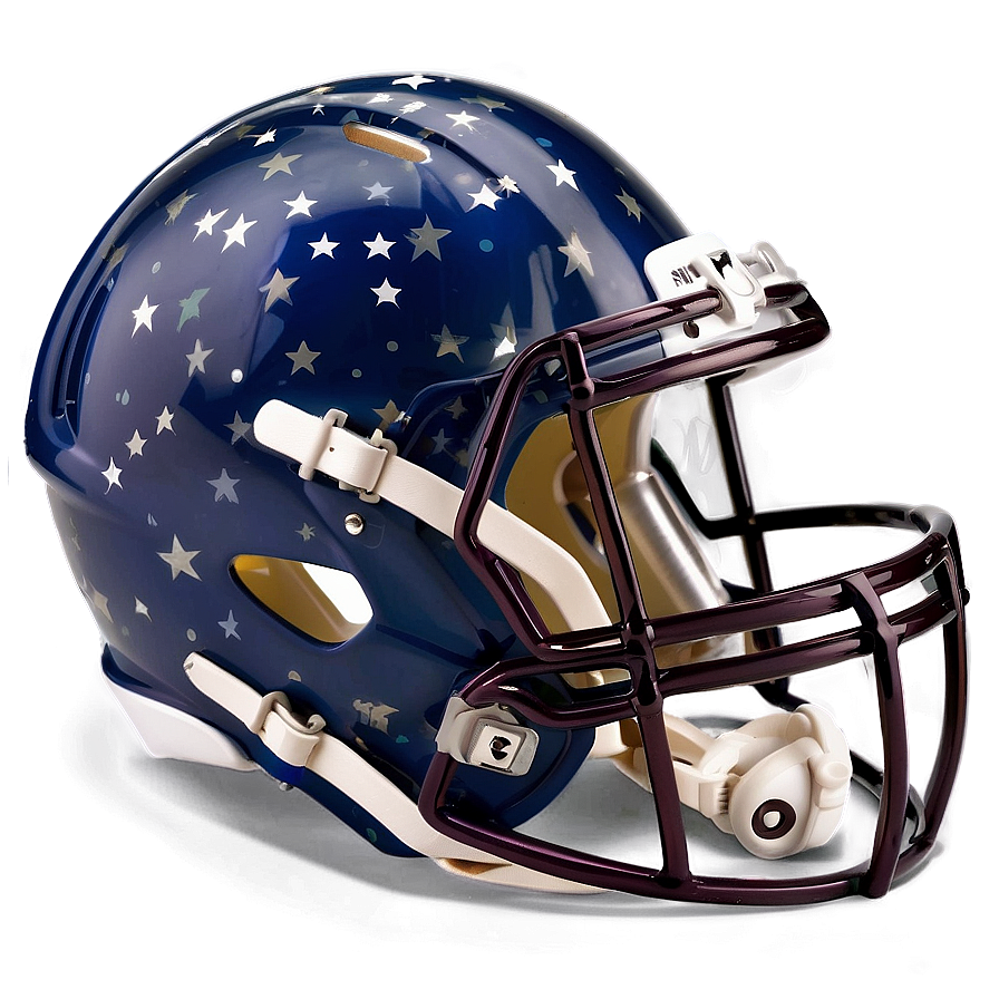 Football Helmet With Stars Png 51 PNG Image