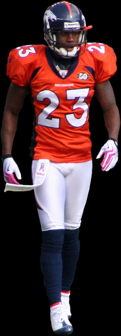 Football Player Wearing Number23 Jersey PNG Image