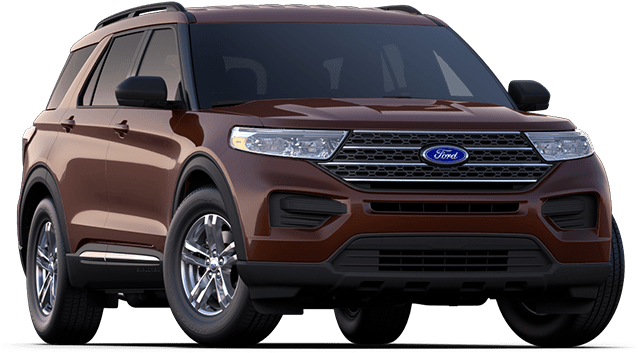 Ford Explorer Brown S U V2023 Model PNG Image