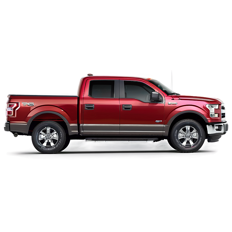 Ford F150 Rapid Red Metallic Png Soi PNG Image