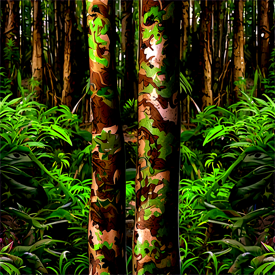 Forest Camo Background Png 06242024 PNG Image