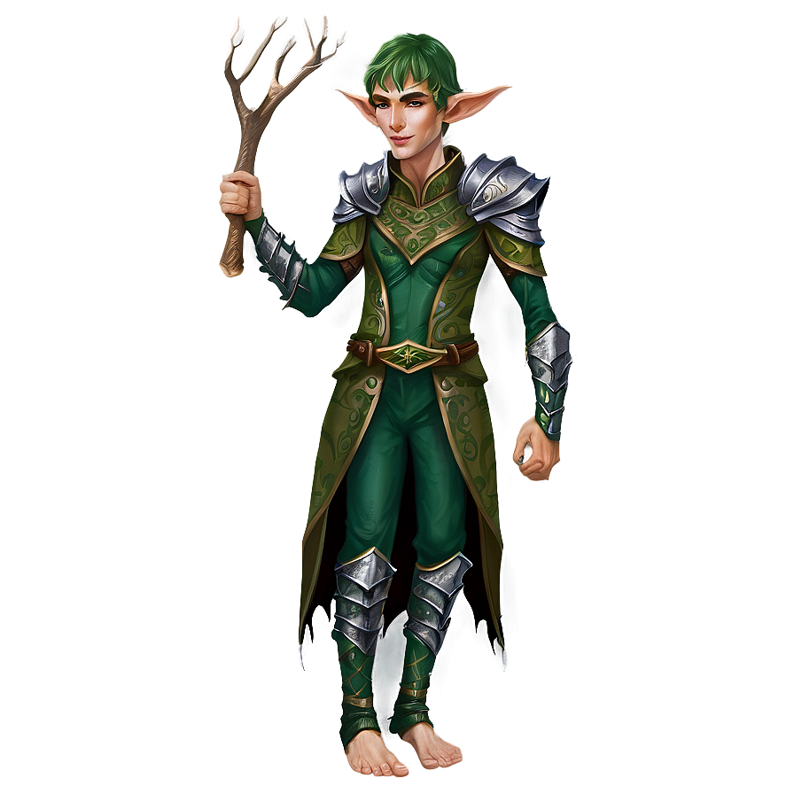 Forest Elf Illustration Png 63 PNG Image