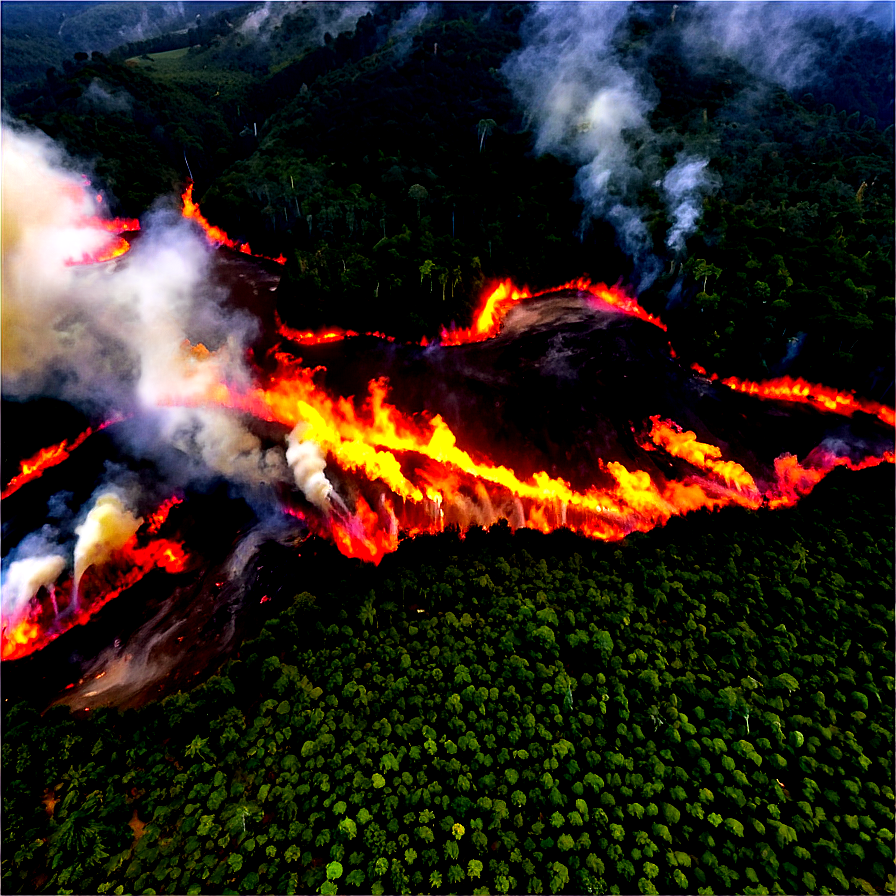 Forest Fire Increase And Deforestation Png 47 PNG Image