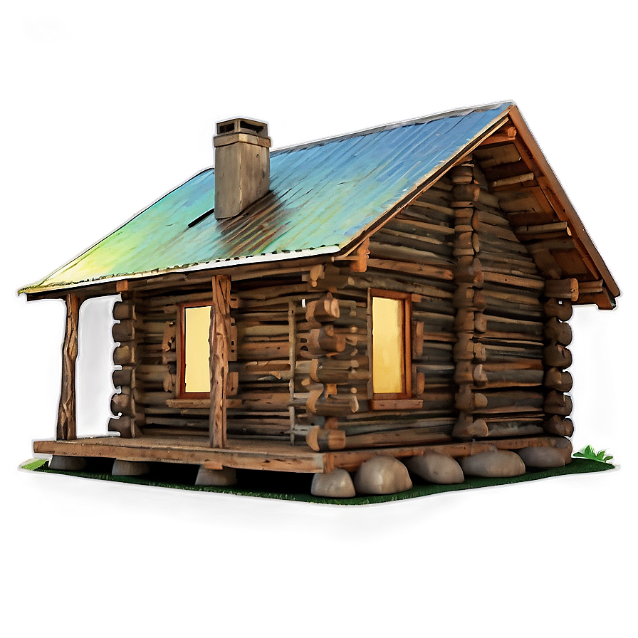 Forest Log Cabin Getaway Png Ora48 PNG Image