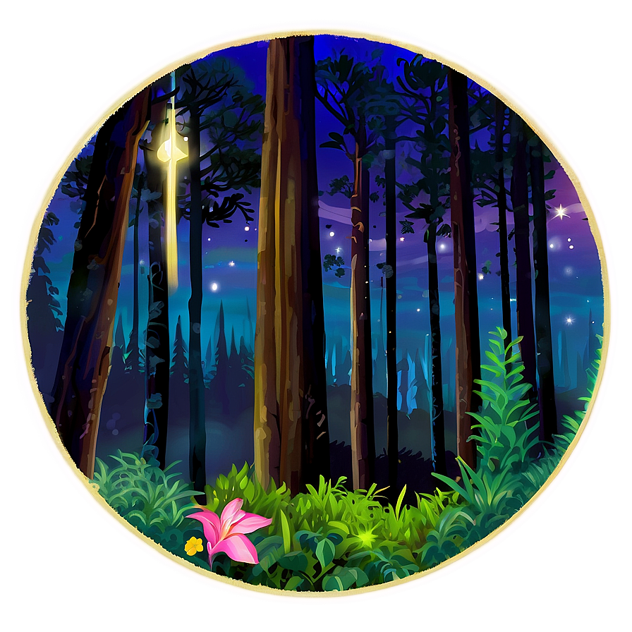 Forest Magical Twilight Png Aka PNG Image