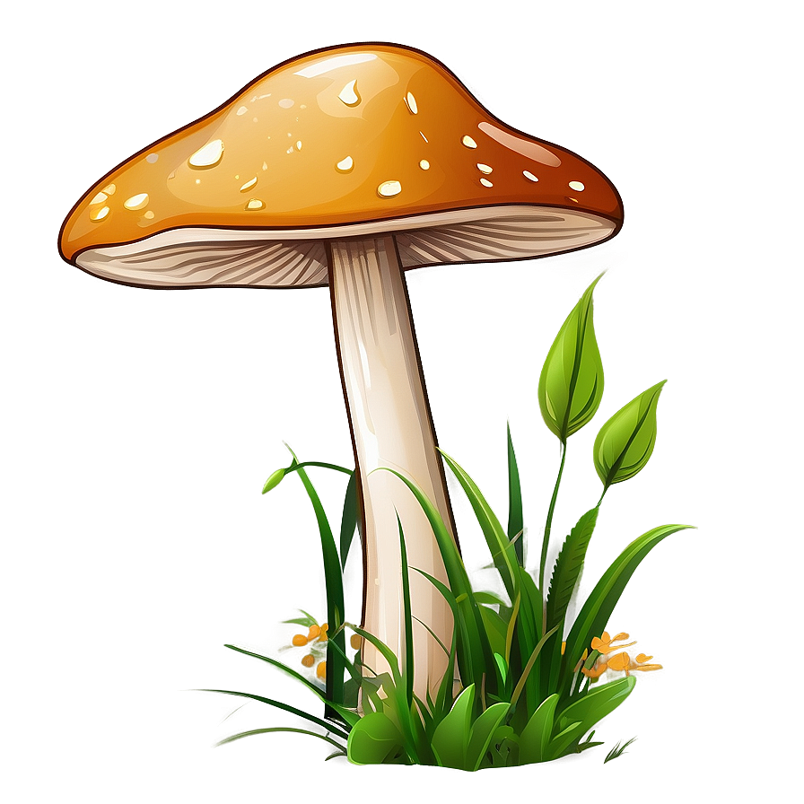 Forest Mushroom Clipart Png 06262024 PNG Image