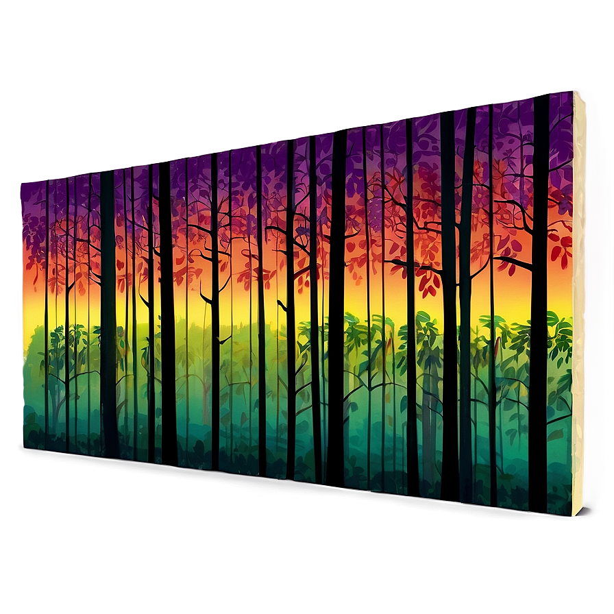 Forest Sunrise Glow Png 45 PNG Image