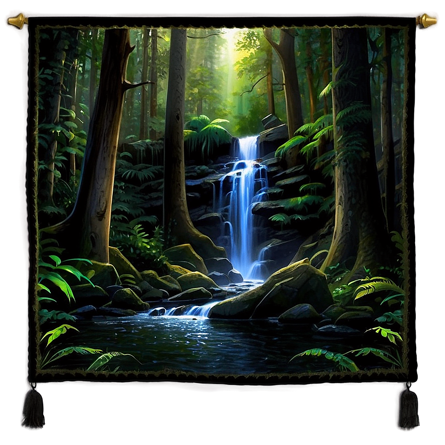 Forest Tapestry Png 13 PNG Image