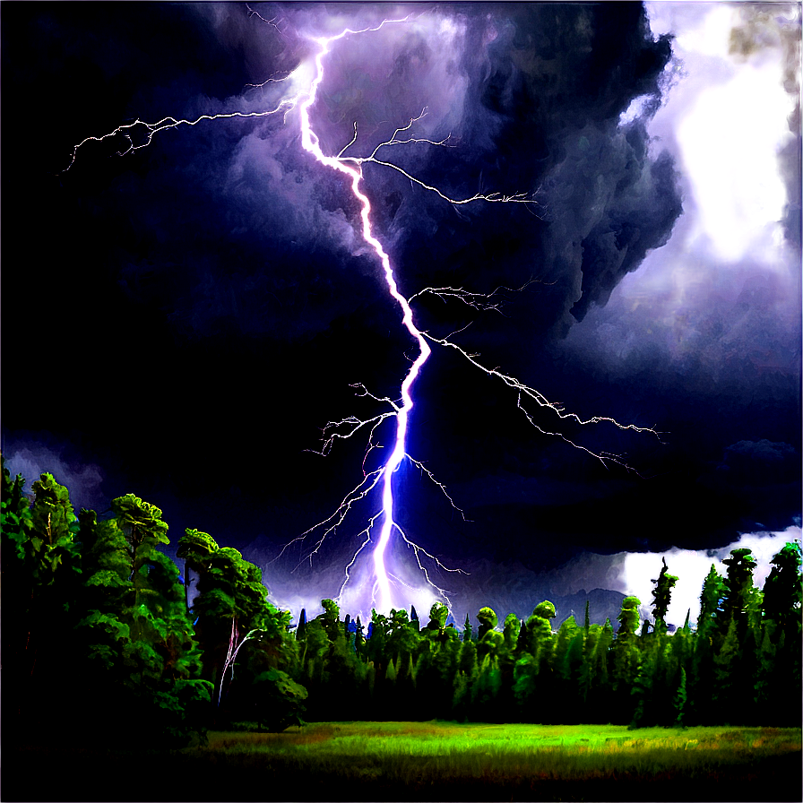 Forest Thunderstorm Png 05032024 PNG Image