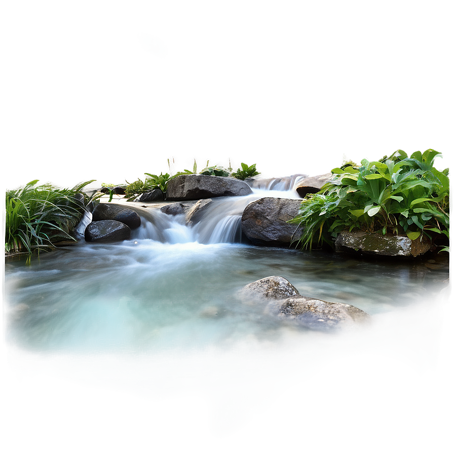 Forest Water Stream Png Idk85 PNG Image