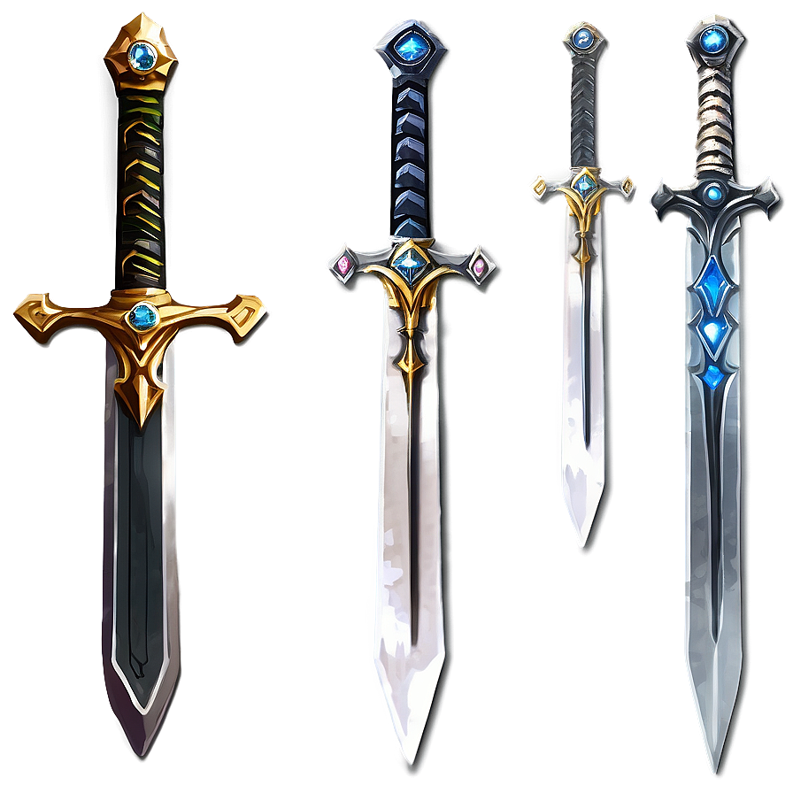 Forged Diamond Sword Png Yya79 PNG Image