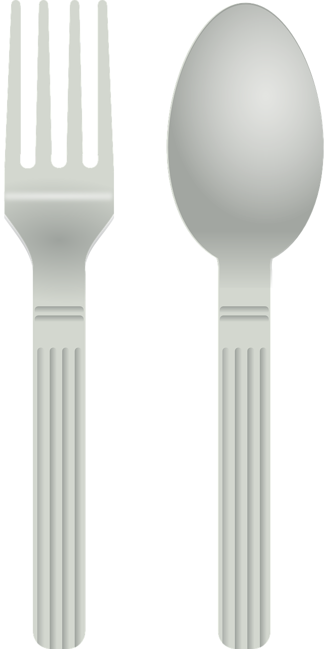 Forkand Spoon Set Graphic PNG Image